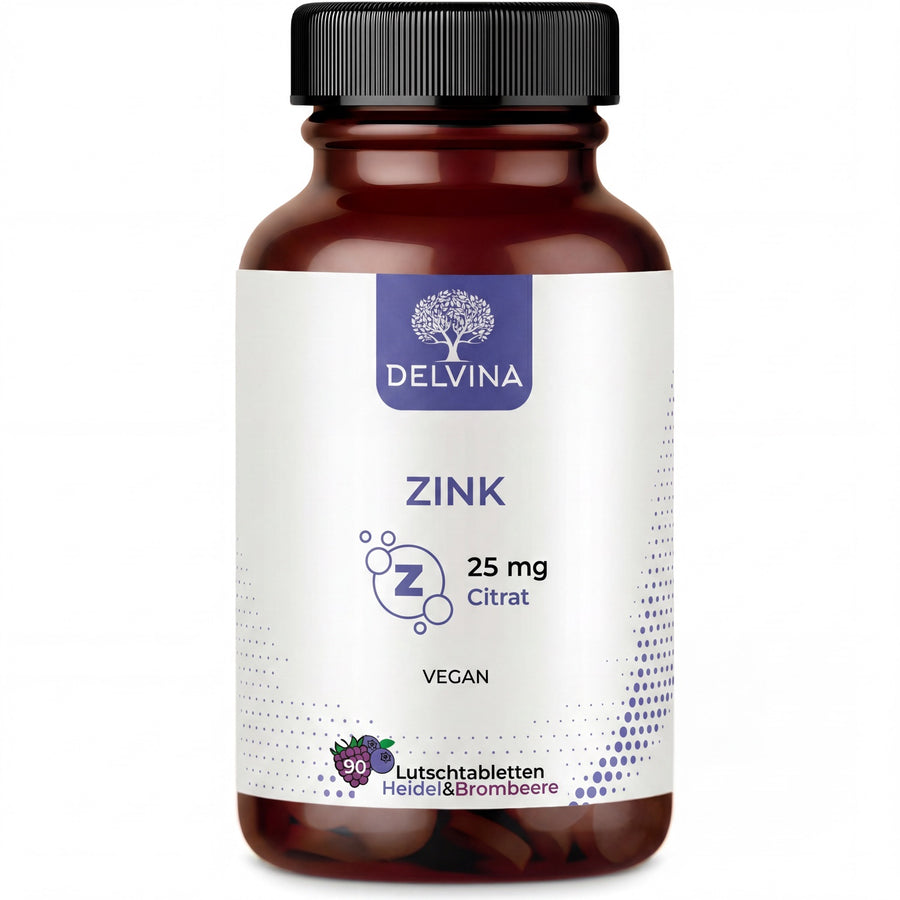 Zink Lutschtabletten - Heidel & Brombeere