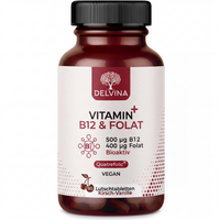 Vitamin B12 + Folat Lutschtabletten - Kirsch-Vanille