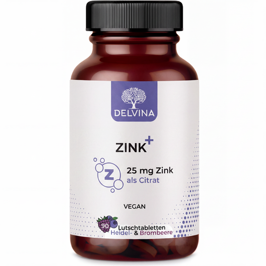 Zink Lutschtabletten - Heidel & Brombeere