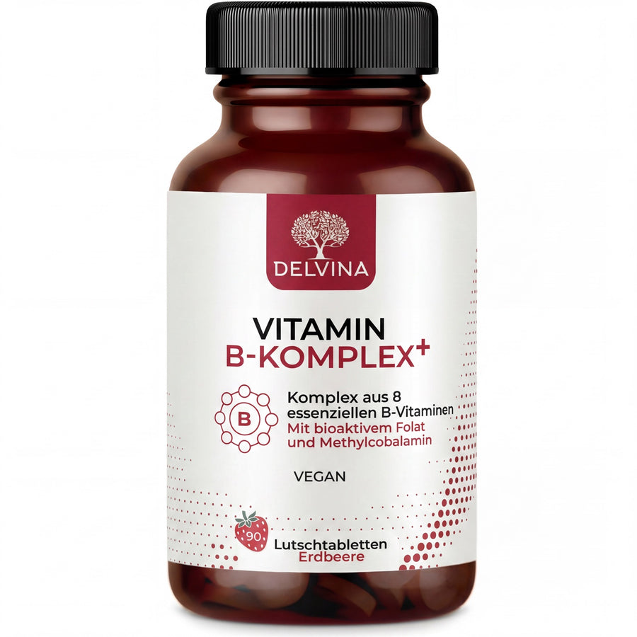 Delvina Vitamin B Komplex Lutschtabletten Produktbild