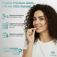 Delvina MundFlora+ PRO Anwendung 5 Bakterienstämme