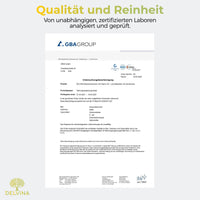 Delvina MundFlora Jahresvorrat Laborzertifikat GBA Group