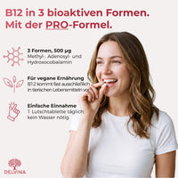 Vitamin B12 Lutschtabletten - Kirsch-Vanille