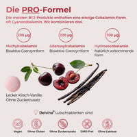 Vitamin B12 Lutschtabletten - Kirsch-Vanille