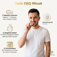 Vitamin D3 + K2 Lutschtabletten - Grüner Apfel