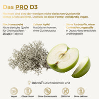 Vitamin D3 Chewable Tablets - Green Apple